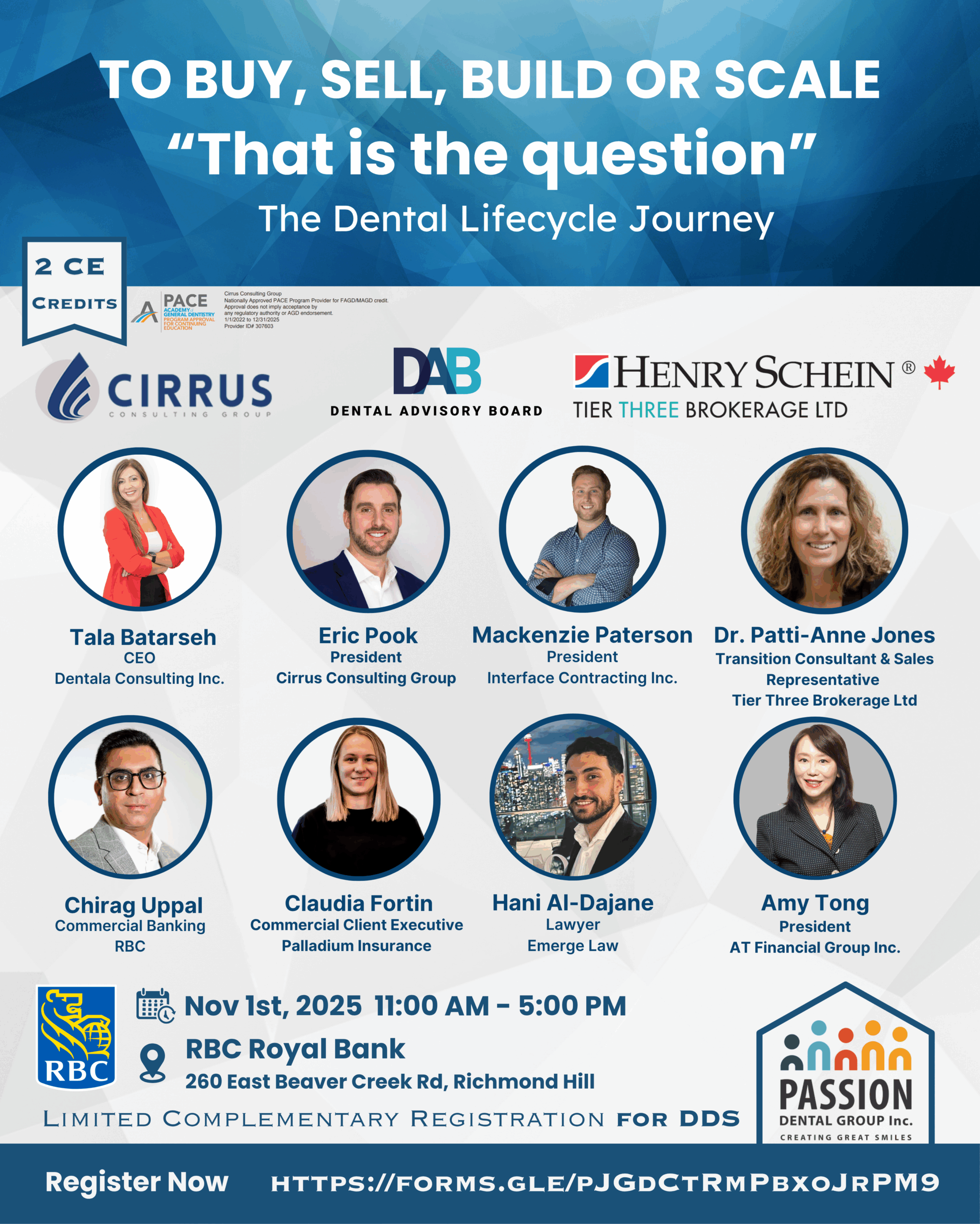 TO BUY, SELL, BUILD OR SCALE - "That is the question" - The Dental Lifecycle Journey